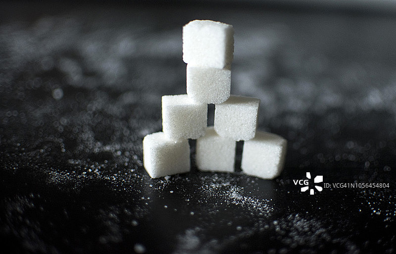 方糖特写图片素材