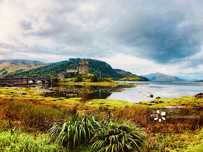 苏格兰艾琳多南城堡图片素材