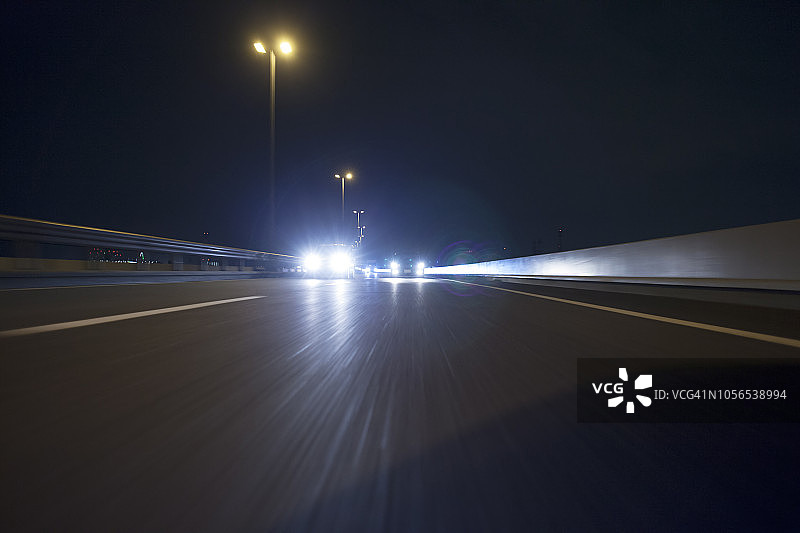 晚上交通图片素材