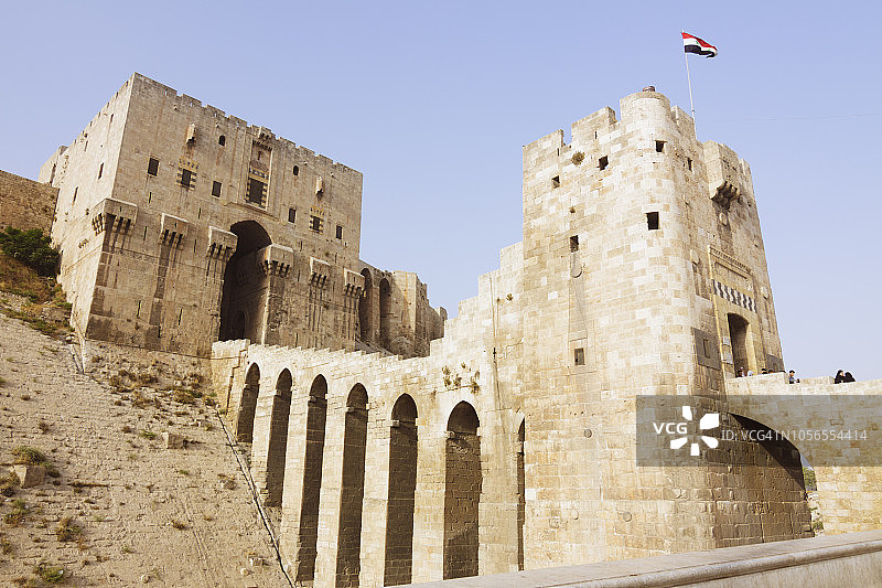 阿勒颇城堡图片素材