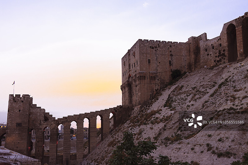 阿勒颇城堡图片素材