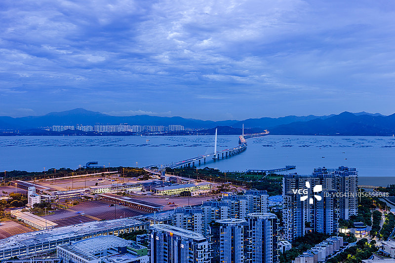 深圳湾大桥—港深西部通道图片素材