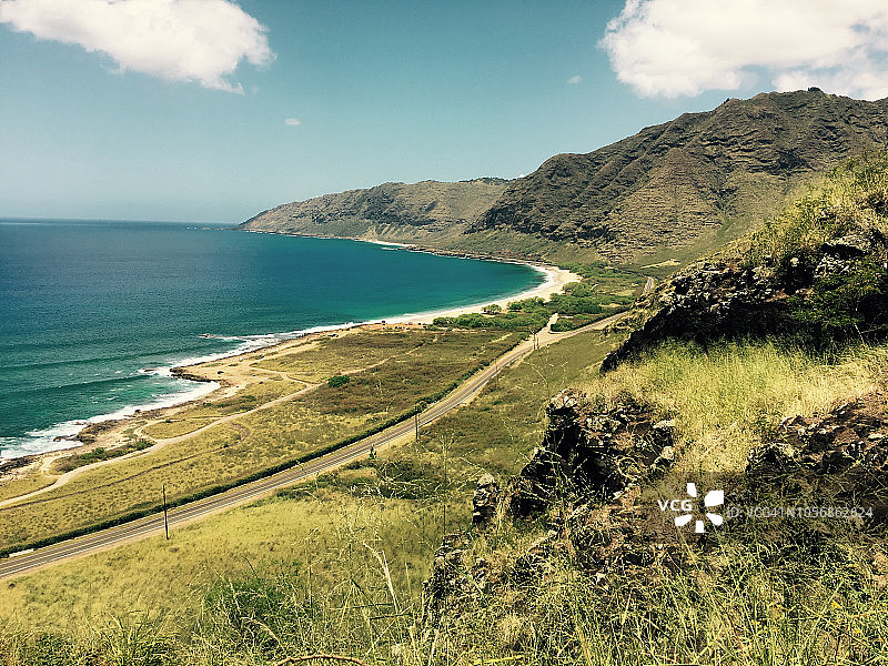 夏威夷瓦伊阿卢阿北岸库奥卡拉森林保护区图片素材