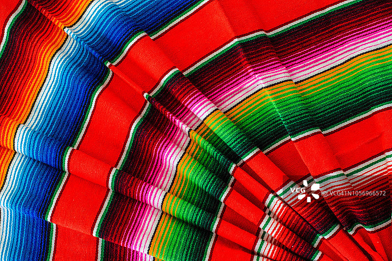 彩色墨西哥纺织品图片素材