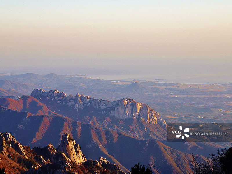 雪岳山蔚山岩图片素材