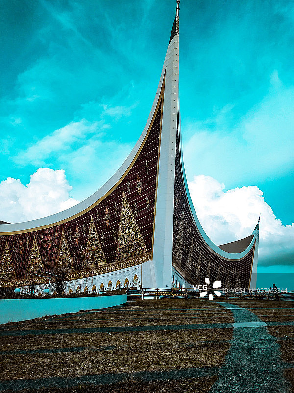 西苏门答腊大清真寺图片素材