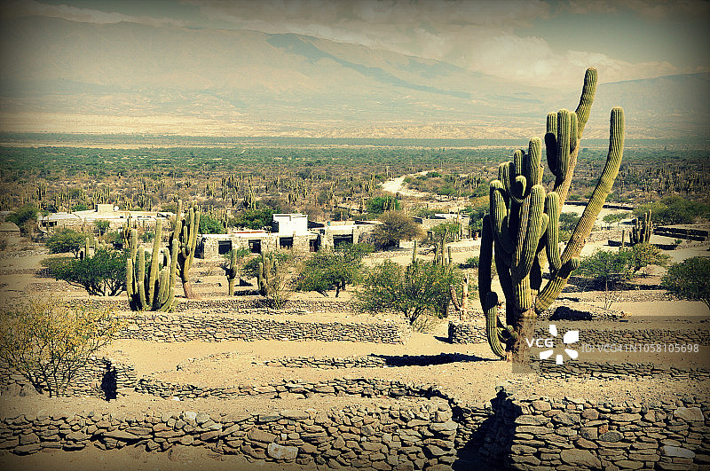 阿根廷图库曼省基尔梅斯遗址图片素材