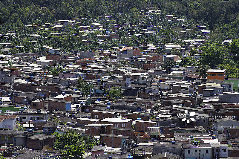 普通社区景色图片素材