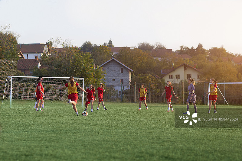 女足球裁判图片素材