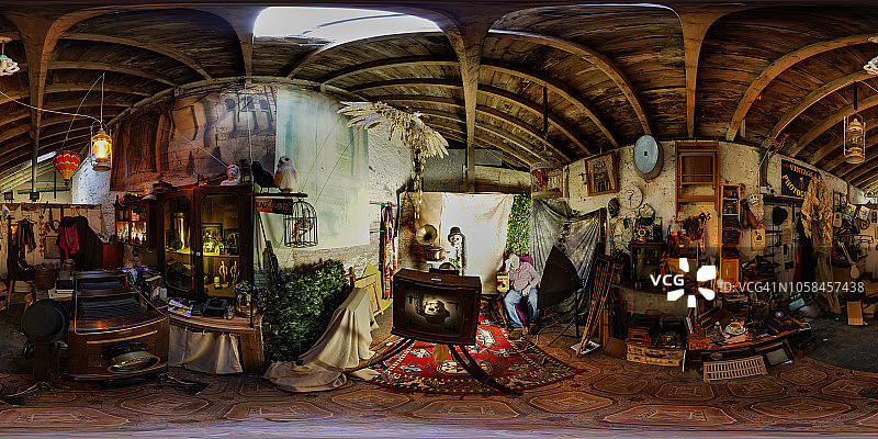 复古摄影工作室与复古摄影师图片素材