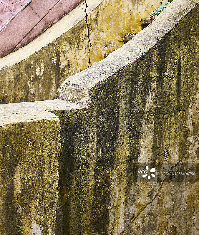 红钩区的老水泥楼梯图片素材