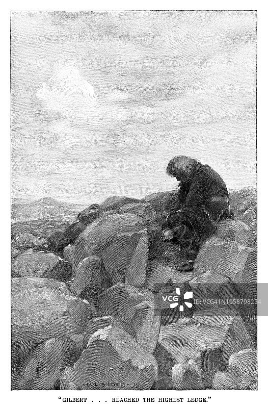 吉尔伯特到达了最高的壁架图片素材