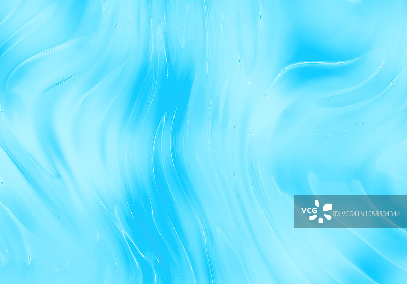 抽象蓝色海洋波浪背景图片素材