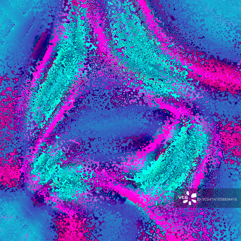 具有抽象绘制波浪的创意Ebru背景图片素材