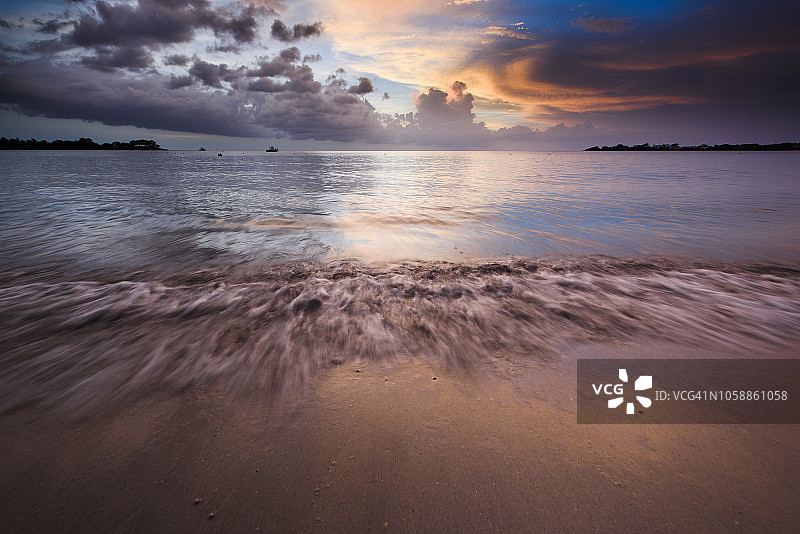 内格里尔七英里海滩，牙买加图片素材