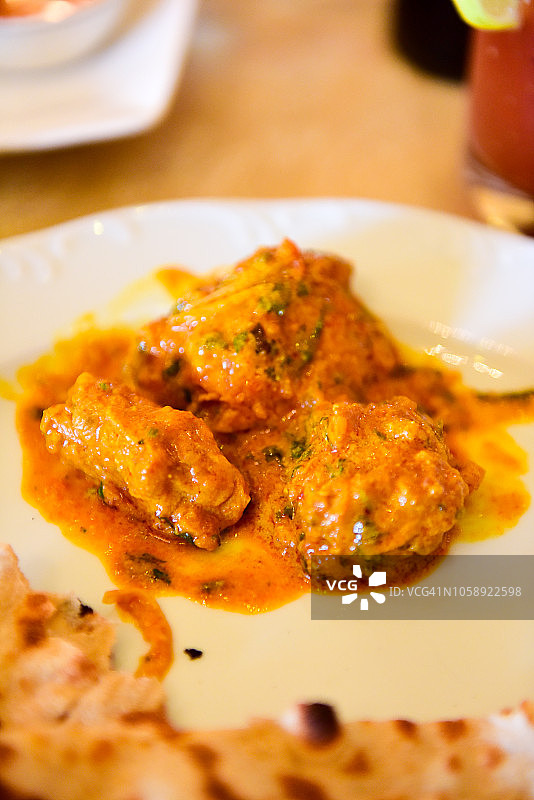 拉贾斯坦邦黄油咖喱鸡图片素材