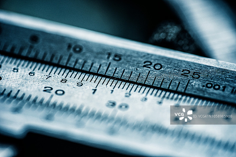 卡尺特写图片素材
