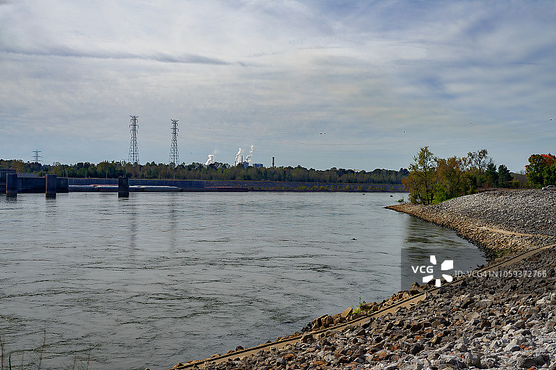 田纳西河的迷人风光图片素材