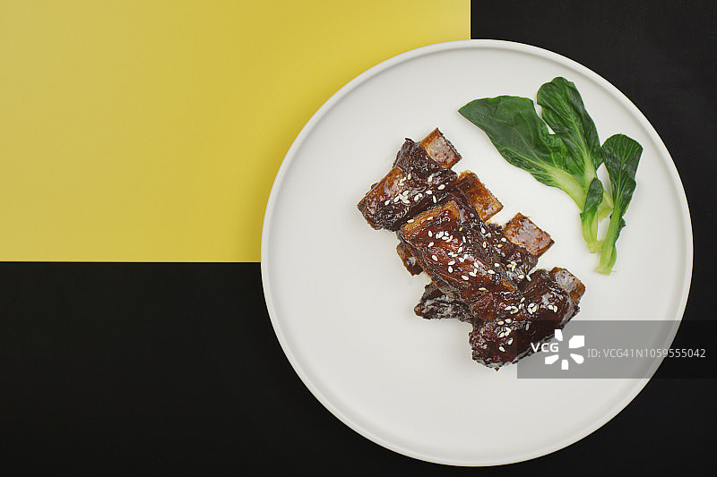 糖醋排骨图片素材