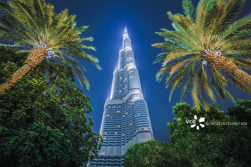 迪拜地标：哈利法塔图片素材