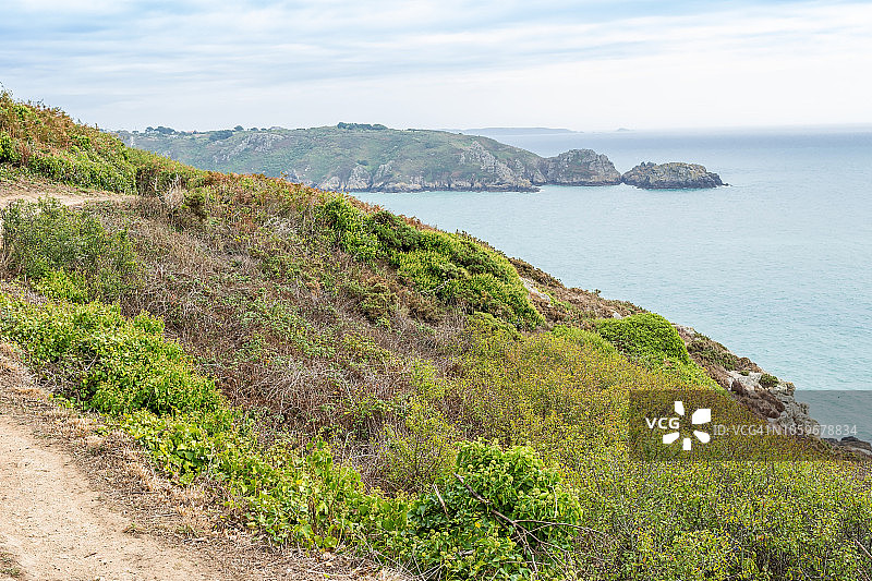 根西岛海岸图片素材