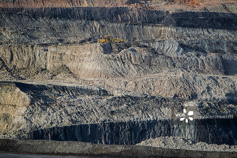 煤炭开采图片素材