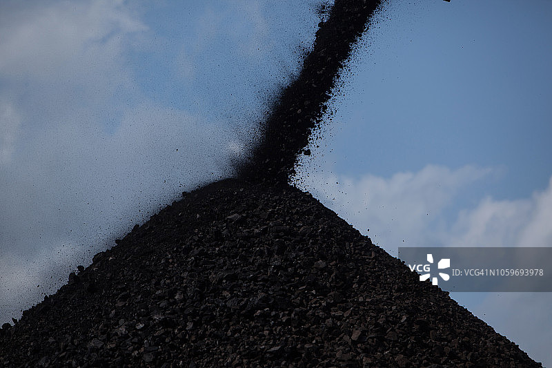 煤炭开采图片素材
