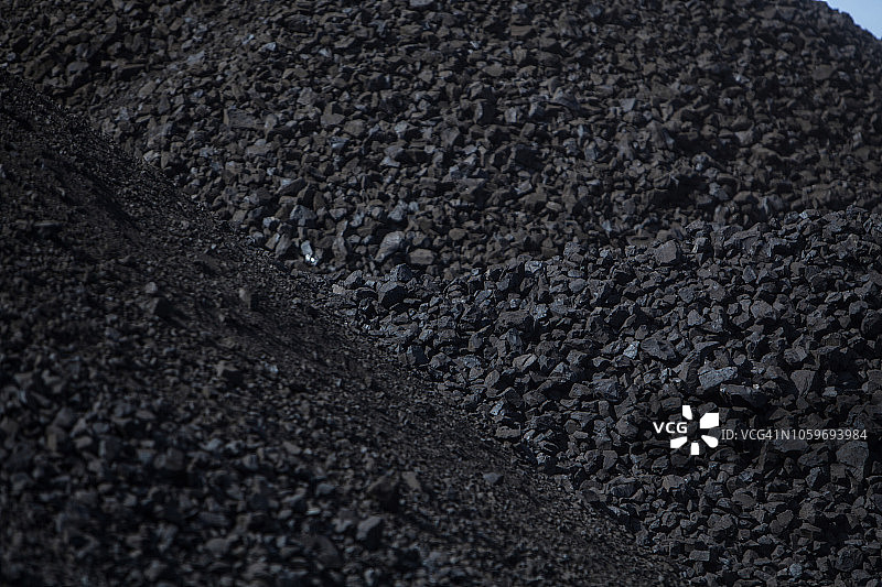 煤炭开采图片素材