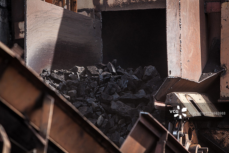 煤炭开采图片素材