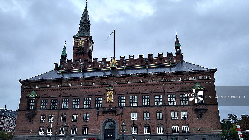 哥本哈根市政厅图片素材