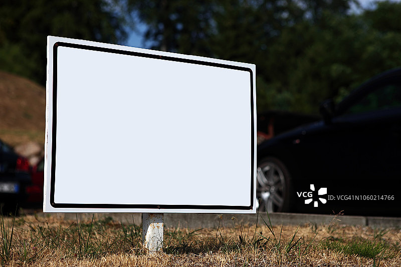 用于标签的白色空白板图片素材