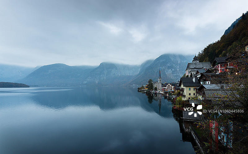 奥地利萨尔茨卡默古特-哈尔施塔特图片素材