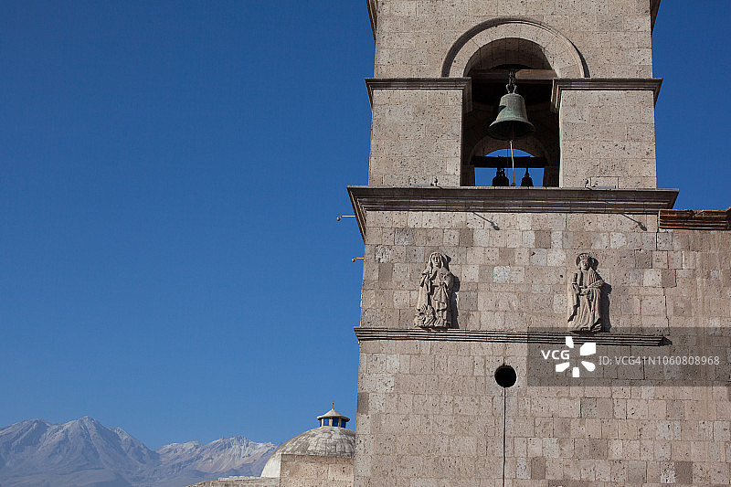 秘鲁阿雷基帕的教堂图片素材