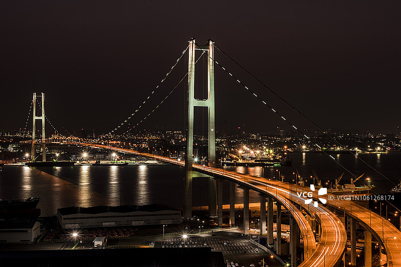 VD727蔚山夜景图片素材