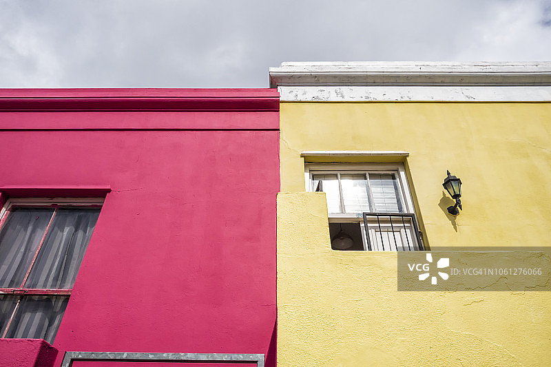 五彩缤纷的房子图片素材