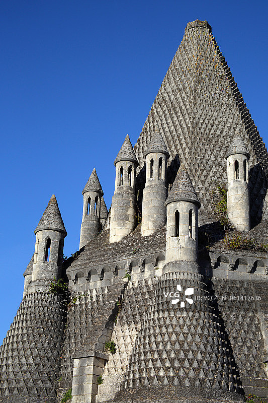 丰特弗罗修道院的中世纪厨房与熏制房图片素材