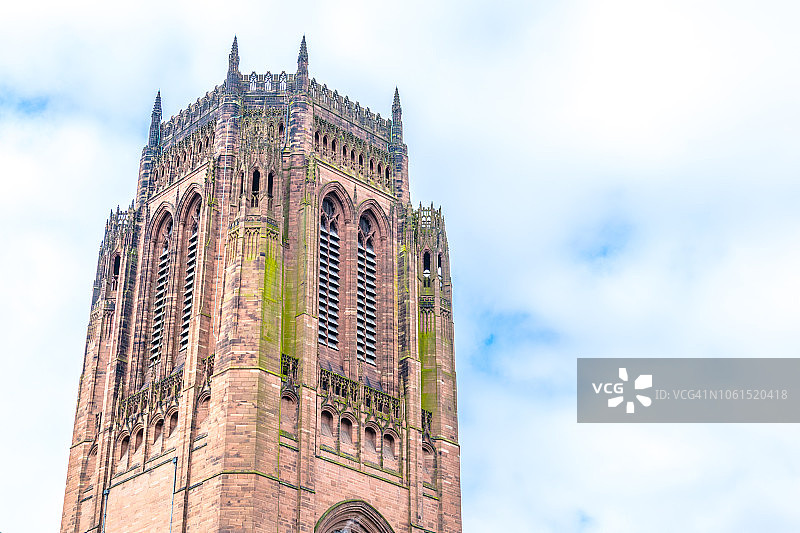 英格兰利物浦大教堂景色图片素材