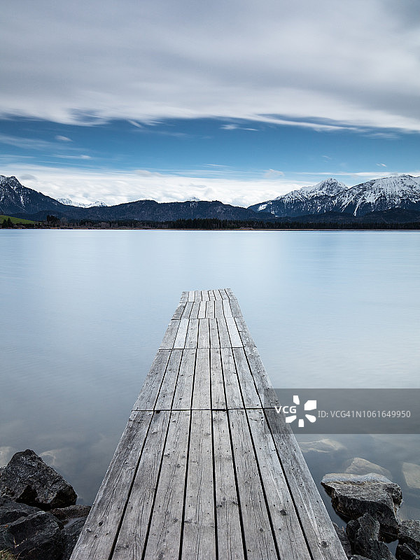 阿尔高-福根湖图片素材