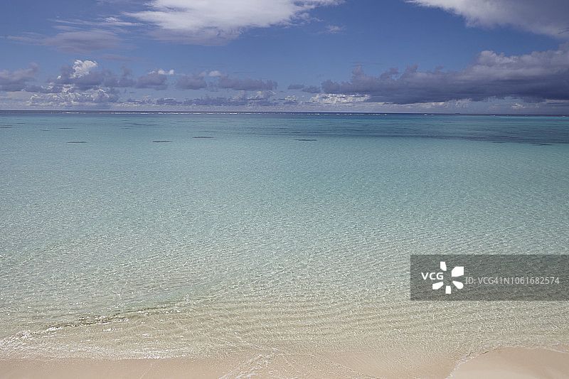 日本冲绳县下地岛海滩图片素材