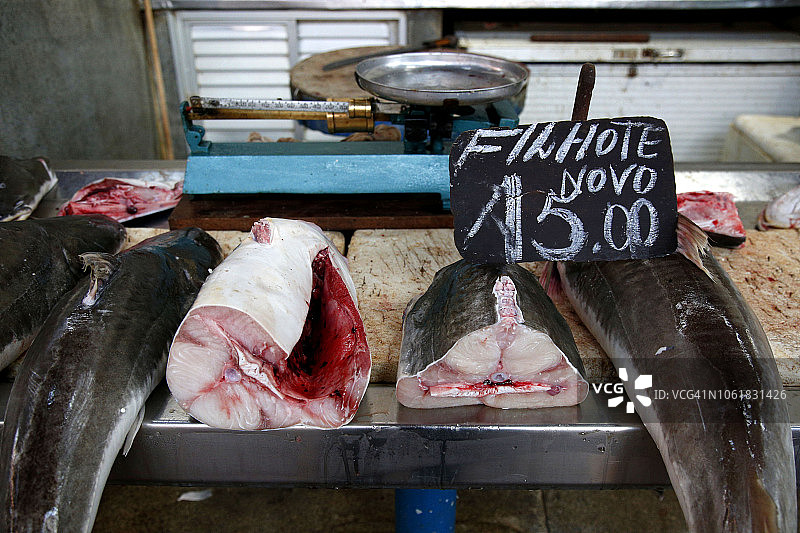 巴西贝罗佩索鱼市图片素材