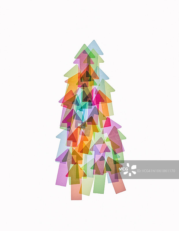 向上指向的透明箭头图片素材