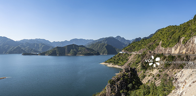 中国浙江省丽水市千峡湖图片素材