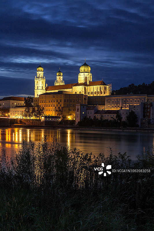 帕绍 - 圣斯蒂芬大教堂（巴伐利亚/德国）图片素材