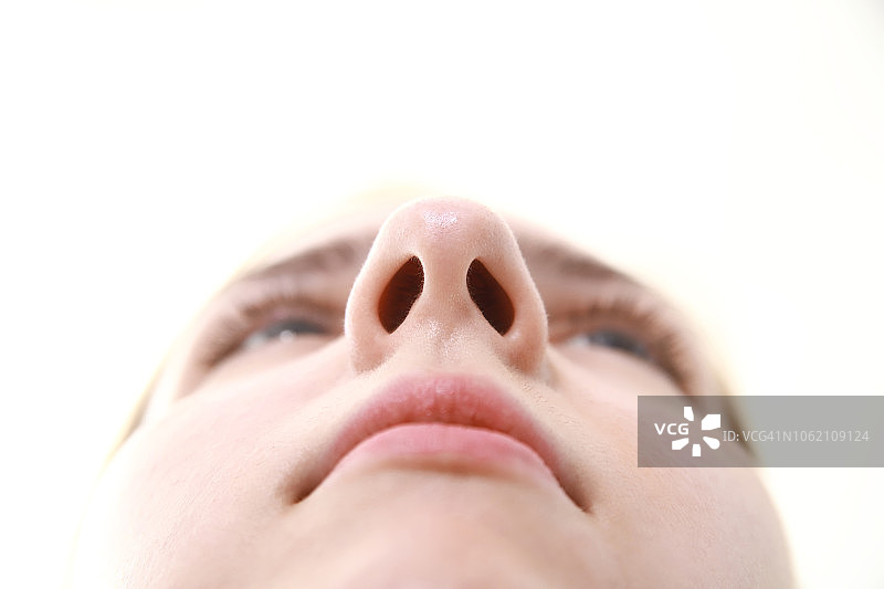 女性面部特写图片素材