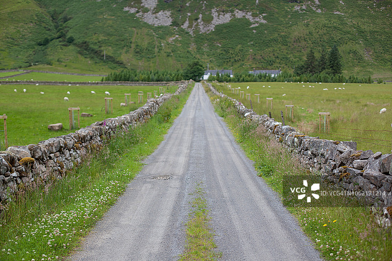 住在苏格兰图片素材