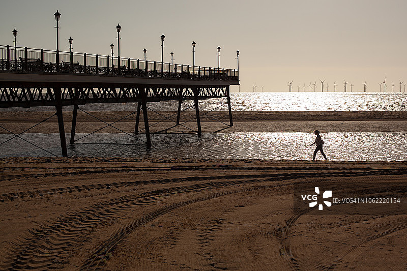斯凯格内斯，英国图片素材