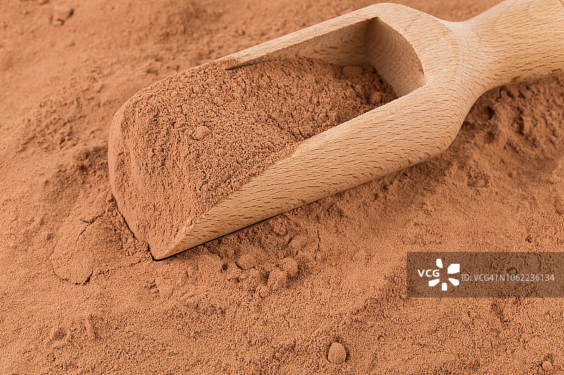 一堆可可粉图片素材