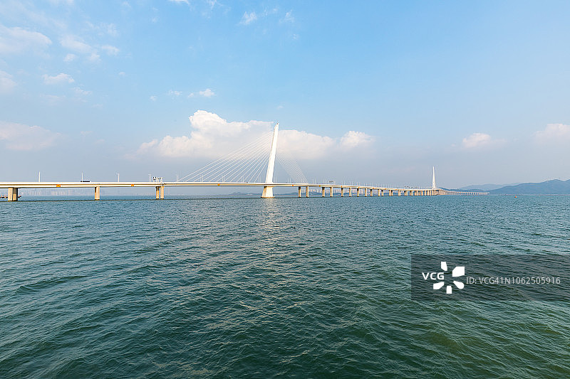 深圳湾大桥图片素材