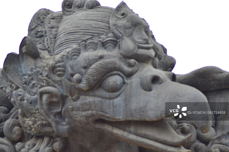 巴厘岛神鹰广场毗湿奴雕像图片素材