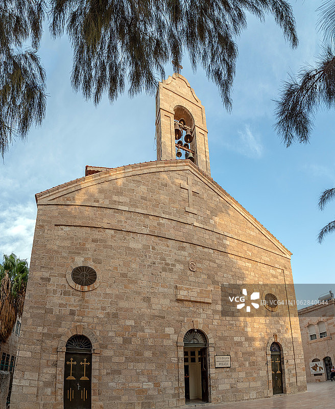 约旦马达巴圣乔治希腊东正教教堂图片素材